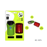 Wisdom-set Luci Led A Batteria Anteriore Posteriore Per Bici Attacco Universale Xc-2075 -