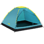 Trade Shop Traesio-tenda Da Campeggio Cool Dome 2 Persone 145x205x100cm 1 Tasca Portaoggetti 68084 -