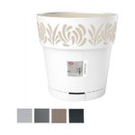 Stefanplast Vaso Gaia Tondo Riserva Acqua Grigio 25x25cm