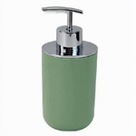 Cleafe-dispenser Porta Sapone Liquido Verde Silver Per Ricambio Accessorio Bagno 79874 -