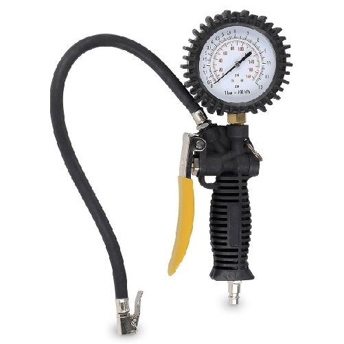 Trade_ox-pistola Gonfiaggio Sconfiaggio Manometro Per Compressori Aria Ruote Auto Tg-18 -