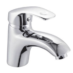 Cleafe-rubinetto Monoforo Lavabo Miscelatore Monocomando Da Bagno Ottone Cromato 52328a -