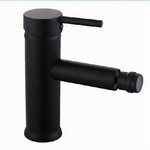 Cleafe-miscelatore Rubinetto Per Lavabo Bidet Bagno Acciaio Inox Nero Piletta Ray 87392 -