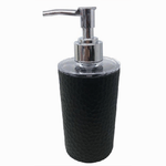 Cleafe-dispenser Sapone Liquido Bagno Per Lavandino Nero Accessori Arredo Bagno 79181 -