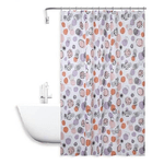 Cleafe-tenda Doccia Vasca Bagno Impermeabile 12 Ganci Con Sfere Astratte 180x200cm 87090 -