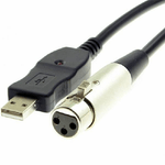 Linq-cavo Adattatore Per Chitarra Da Xlr A Usb Maschio Per Pc Computer 3 Metri Kl3625 -