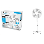 Maxtech-ventilatore A Piantana 130cm 3 Velocità 45 W 16" Funzione Di Oscillazione Fs40-1 -