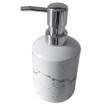 Cleafe-dispenser Per Sapone Liquido Accessori Bagno Dosatore Arredo Effetto Marmo 59888 -