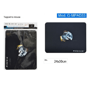 Maxtech-tappetino Mouse Pad Gaming Tappeto Per Pc Luna Tra Le Mani Antiscivolo G-mpad33 -