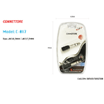 Maxtech-connettore 3.5mm Spinotto Femmina A 6.5mm Jack Maschio Audio Adattatore Maxtech C-017 -