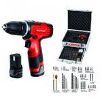 Einhell ®-trapano Avvitatore Batteria 12v Litio Valigetta 214 Pz Th Cd 12-2 Li -