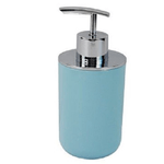 Cleafe-dispenser Porta Sapone Liquido Celeste Silver Per Ricambio Accessori Bagno 79886 -