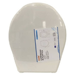 Cleafe-copriwater Coprivaso Sedile Wc In Plastica Tavoletta Da Bagno Viola Bianco 87640 -