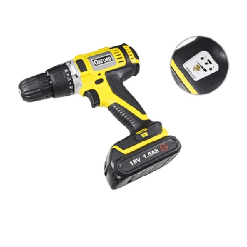 Trade_ox-trapano Avvitatore Cordless Doppia Batteria A Litio 18v Led Indicatore Batteria -