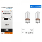 Maxtech-lampadine Di Posizione T10 W5w 12v Per Auto Luce Calda Alogena No Canbus L-p131 -