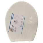 Cleafe-copriwater Coprivaso Sedile Wc In Plastica Tavoletta Da Bagno Dalia Bianco 87638 -