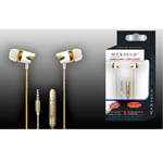 Maxtech-auricolari Cuffie Musica Con Filo Microfono Per Cellulari Smartphone Maxtech Au-5t004 -