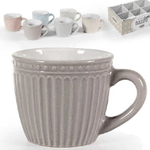 Kaela-set 6 Pz Tazze Tazzine Caffe' Senza Piattino 90ml 5,3cm Colori Assortiti 773938 -