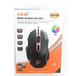 Linq-mouse Gaming Da Gioco Con Filo Usb 2.0 Dpi Regolabile 4800dpi 7 Luci Rgb Gm8006 -