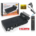 Linq-decoder Digitale Terrestre Dvb-t2 Scart Con Hdmi Full Hd Con Codec H.265 T2755 -