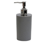 Cleafe-dispenser Sapone Liquido Bagno Per Lavandino Grigio Accessori Arredo Bagno 79797 -