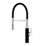 Cleafe-miscelatore Rubinetto Lavello Cucina Con Doccetta Monocomando Canna Alta 59593 -