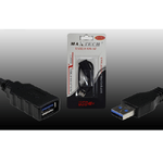 Maxtech-cavo Prolunga Usb 2.0 0.2mt Maschio A Femmina Per Pc Computer Maxtech Usb2.0f-m0.2m -