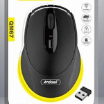 Andowl-mouse Senza Fili Sensore Ottico Wireless 2.4ghz Distanza 6/10 Metri Per Pc Qm67 -