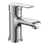 Cleafe-rubinetto Miscelatore Monocomando Cromato Per Lavabo Lavandino Moderno Roll87105 -