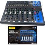 Andowl-console Missaggio Mixer Professionale 7 Channel Mixing Serie Usb Bluetooth Q-7l -