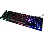 Andowl-tastiera Da Gioco Cablata Retroilluminata A Led Multicolore Ergonomica Q801-rgb -