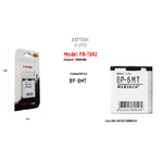 Maxtech-batteria Li-ion 1050mah Compatibile Con Modello Bp-6mt 3.7v Ricambio Maxtech Pa-t042 -