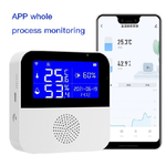 Andowl-sensore Di Temperatura Umidità Digitale Per Interno Esterno Q-wd01 Smart Wifi Usb -