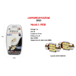 Maxtech-lampadine Di Posizione Sv8.5 12v 18led 31mm 4watt Maxtech L-p050 Ultra Luminose -