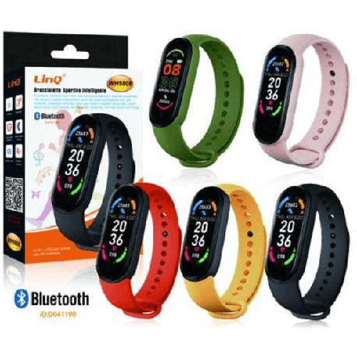 Smartwatch Orologio Contapassi Smart Sportivo Bracciale Bluetooth
