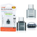 Linq-mini Adattatore Lettore Schede Otg Micro Sd Tf + Type-c Velocità 480mbps Tpc3032 -