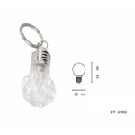 Wisdom-set 3 Pezzi Torcia Mini Portachiavi Led Smd Forma Di Lampadina Tascabile Dt-2093 -