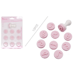 Kaela-set 10 Pezzi Stampini Stampi A Numeri Per Dolci Pasta Biscotti Pasticceria 99026 -