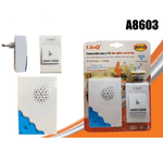 Linq-campanello Wireless Spina Elettrica Senza Fili 32 Melodie Casa A8603 Distanza 100mt -