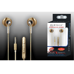 Maxtech-auricolari Cuffie Con Microfono Per Cellulari Smartphone Jack Maxtech Au-5t002 -