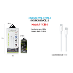 Maxtech-cavo Usb Type-c A Usb Type-c 3.0 1mt Compatibile Samsung Huawei Maxtech F-tc008 -