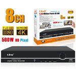 Linq-dvr Digital Video Recorder 8 Canali Ahd Full Hd 1080p 4k 500w H.265/h.264 Ahd5008 -