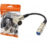 Linq-cavo Adattatore Audio Da Xlr Maschio A Xlr Femmina Angolare Microfono Kl-9233 -