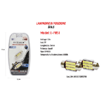 Maxtech-lampadine Di Posizione Sv8.5 12v 27 Led 36 Mm 6 Watt Canbus 6000k Maxtech L-p051 -