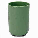 Cleafe-bicchiere Porta Spazzolini Dentifricio Verde Silver Accessori Arredo Bagno 79876 -