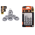 Kaela-set 10pz Dado Esagonale Flangiato Dadi Di Serraggio M10 Bulloni Vite 10mm 94925 -