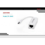 Maxtech-adattatore 5 Pin Micro Usb A Rete Lan Ethernet Rj45 Per Android Maxtech 5p-lan01 -