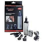 Maxtech-rifinitore Gm-3116 Rasoio 4in1 Naso Orecchio Baffi Capelli Ricaricabile Cordless -