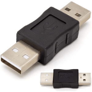 Maxtech-connettore Dati Adattatore Usb Maschio-maschio Spina Accoppiatore Computer C-064 -