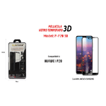 Maxtech-pellicola In Vetro Temperato 3d Per Huawei P20 Copertura Totale Maxtech P-p20 3d -